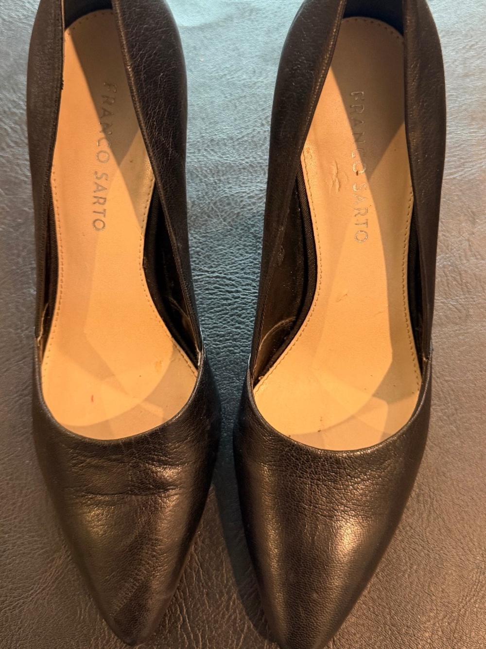 Franco Sarto Black High Heels 8 M